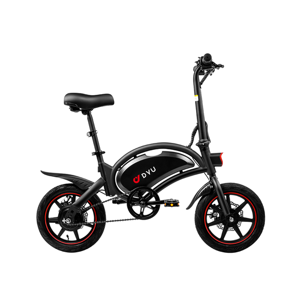 Versatile Electric Bike - 14 Inch Mini Folding E-Bike with Dual-Disc B ...