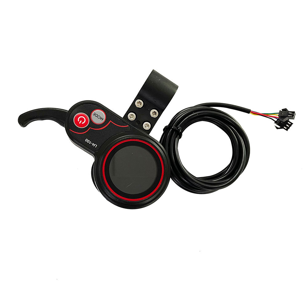 YunLi 60V 45A Controller for H10-2 Dual motors 3200w 5600w 6000w electric scooter Accelerator LH-100 Display