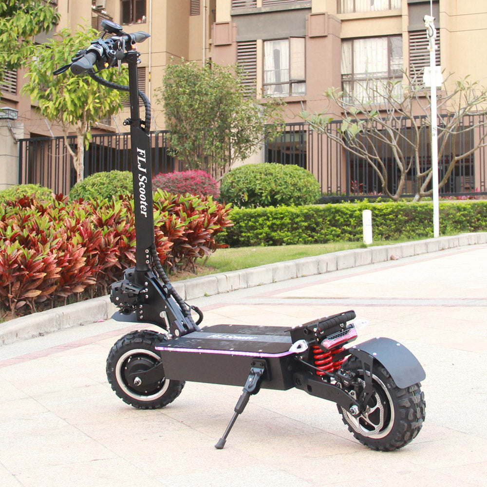 Upgraged SK3-1 72V 7000W 11inch Dual Motor Electric Scooter,FLJ SK3-1 11inch 72V Electric Scooter