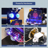 Hiwonder AI Vision Robot Nexbit micro:bit V2 Programming Educational Robot Support WonderCam Smart Vision Module