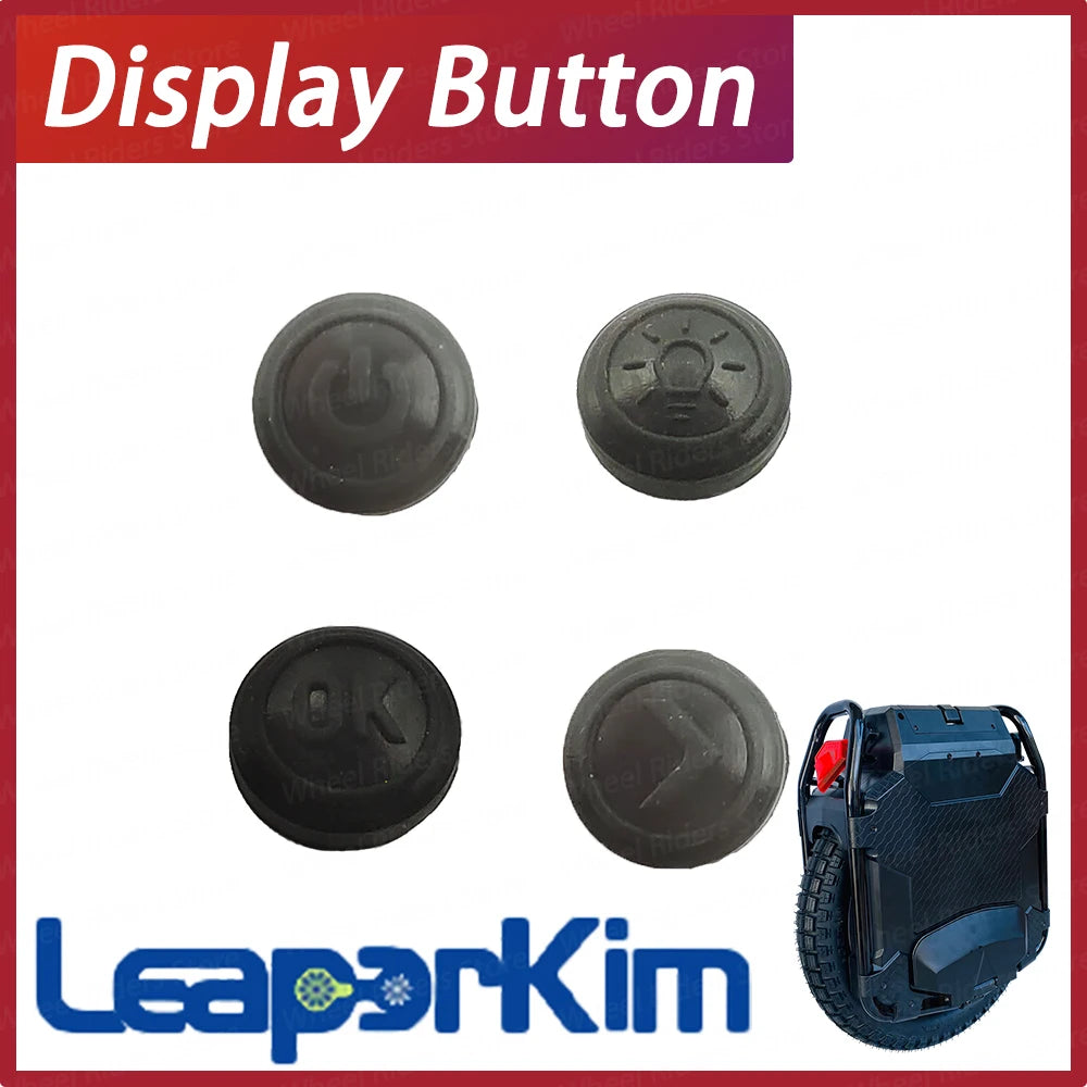 Original Veteran Sherman LCD Button Sherman Top Pannel Plastic Button Switch Key Red And Black Button Sherman Max Display Button