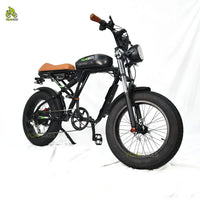 Black Super Full Suspension Electric Bike 73 RX 48V 2000W 45AH Double Battery Full Suspension Ebikes+2 Charger