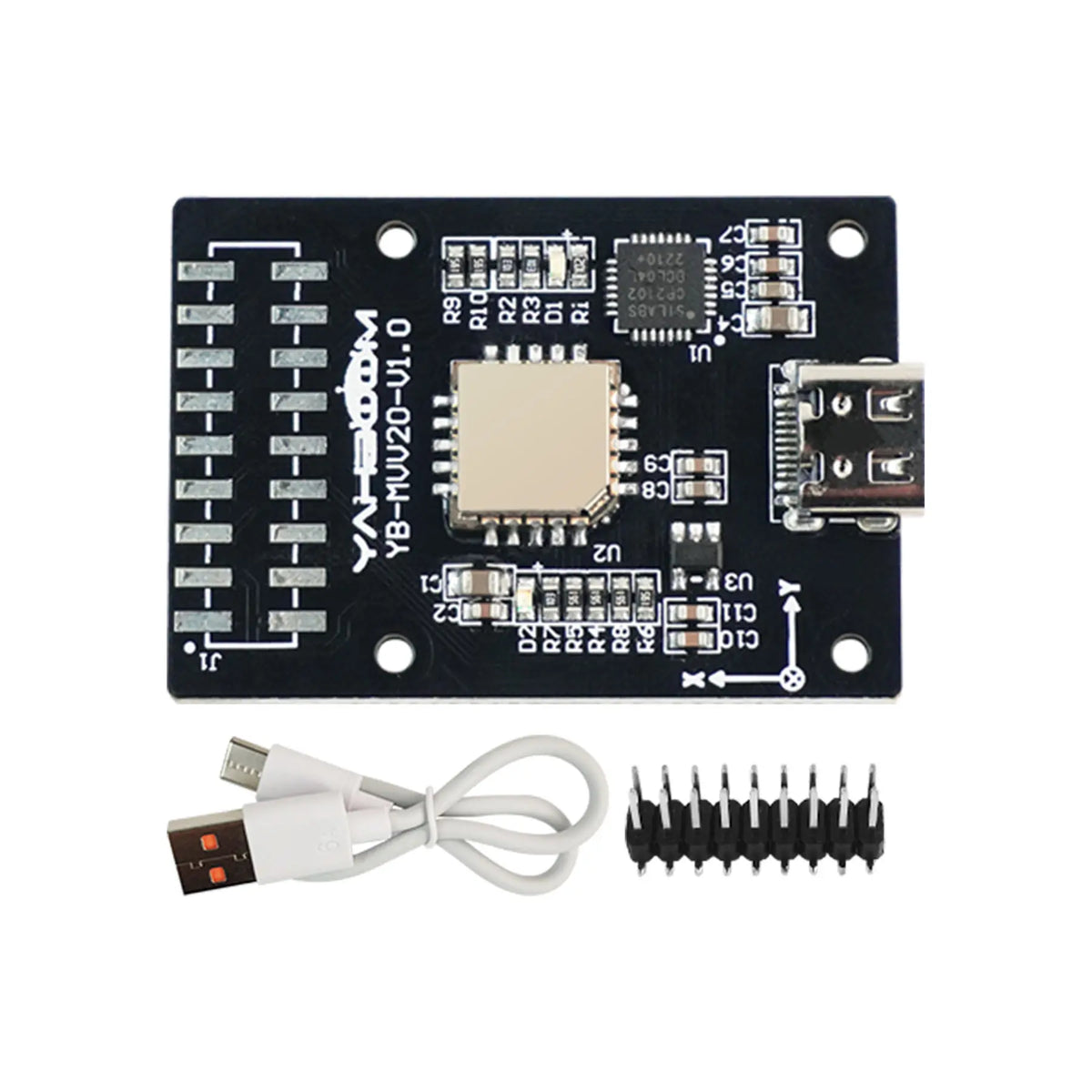 Yahboom IMU 9-Axis Inertial Navigation Module ARHS Sensor With Accelerometer Gyroscope Magnetometer Temperature for ROS Robots