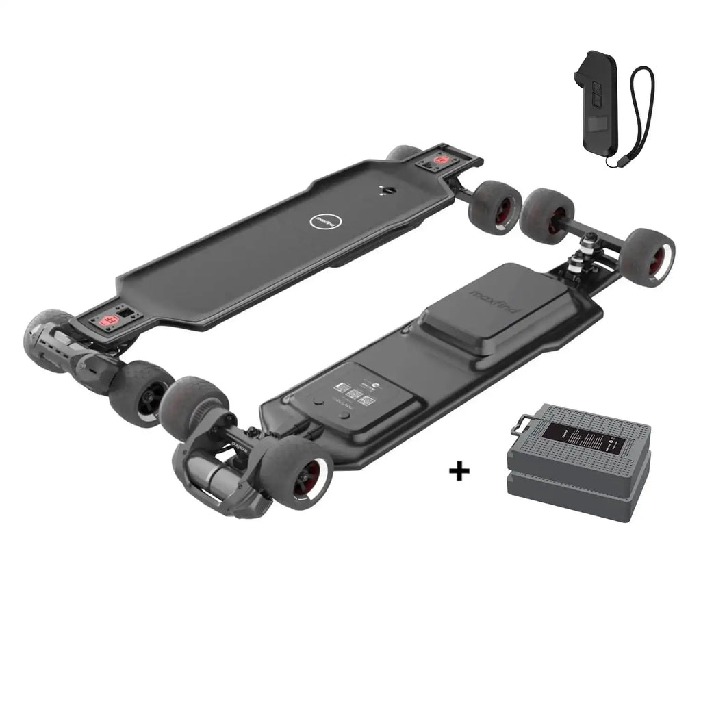Maxfind FF BELT: High-Performance Street Electric Skateboard, Ultra-Comfortable, Long Range, Detailed Design