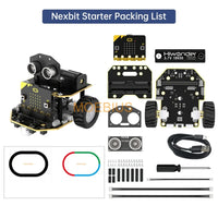 Hiwonder AI Vision Robot Nexbit micro:bit V2 Programming Educational Robot Support WonderCam Smart Vision Module