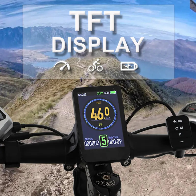 150mm dropout 90km/h max speed LCD display  3000w  electric bike conversion kit 48V-72V 3000w E Bike conversion Kit