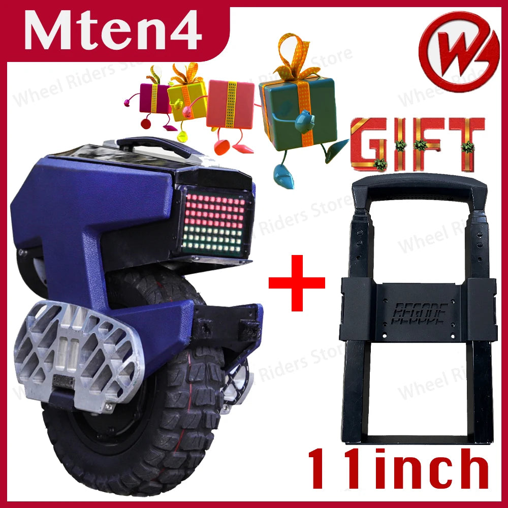 Begode Mten4 Electric Unicycle Gotway New Monocycle 84V 750Wh 1000W Smart 11inch Wheel Mten 4 Electric Monowheel