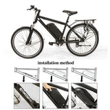 30-45km/h 48v 500w-750w electric bike conversion kit with 48v 16ah ebike lithium battery pack 50-70km range