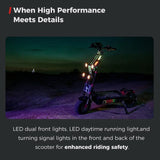 X7 Electric Scooter 8000W Super Motor Up To 50KM/H 12" Off Road Tires 60V 60AH Battery Powerful Electric Scooter for Adults