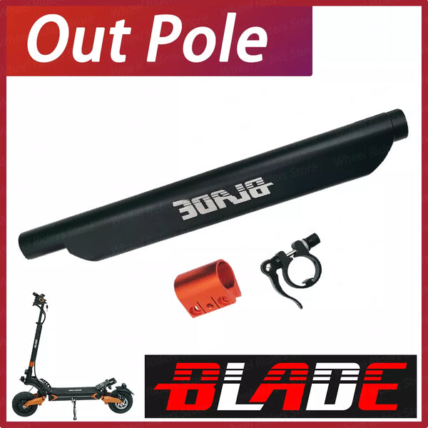 Blade GT+ Main Stem Out Tube Suit For Blade GT Blade GT Plus Front Pole Orange Reinforcement Lock Original E-scooter Parts