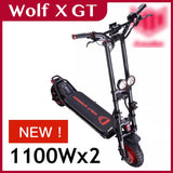 Pre-sale KB Wolf Warrior X King GT 10inch 60V 28Ah Battery Double Motor 2200W Top speed Kaa-bo Electric Scooter