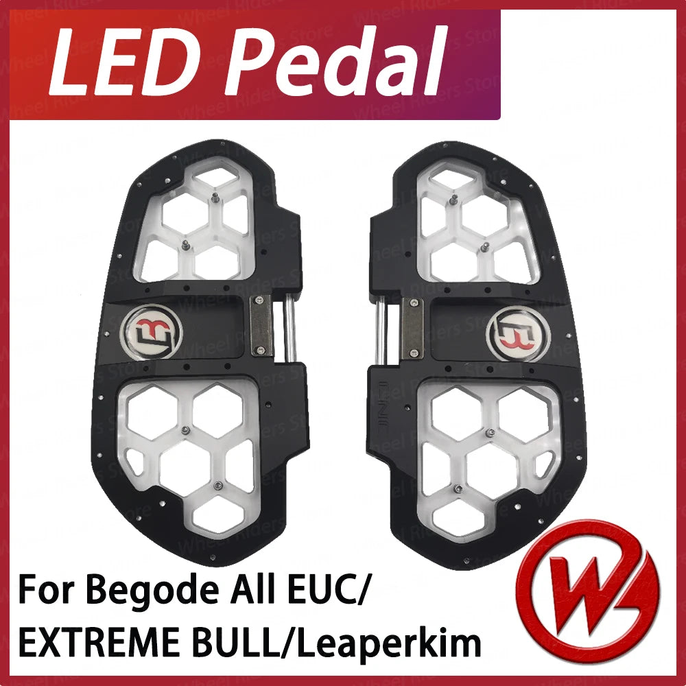 LED Pedal Suitfor Begode MSP MSX Monster Pro Nikola Tesla T3 Hero Master Sherman Sherman Max EXTREME BULL Commander Luminous Ped