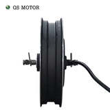 QSMOTOR 17*3.5inch 4kW 273 40H V3 Brushless BLDC Electric Scooter Motorcycle in-wheel Hub Motor with kits