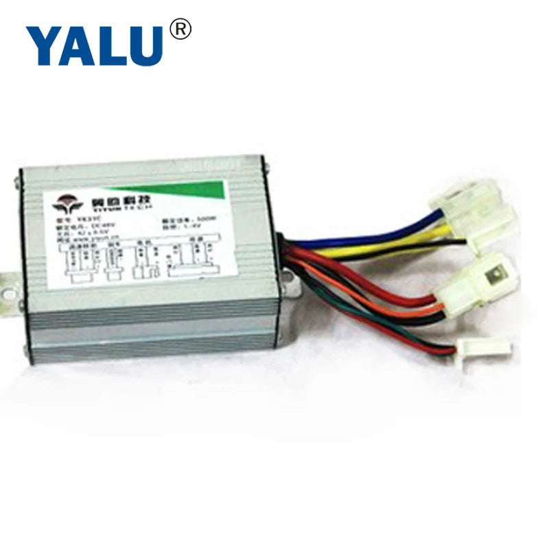 YALU MOTOR PMDC Motor Speed Controller 24V 500W Brush DC Motor Controller for Unite MY1018 MY1020 MY1016Z MY1016 DC Motor