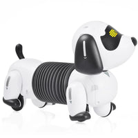 Smart Dachshund Robot Dog Toy Interactive Rechargeable Robot Puppy Toys Programming Function Christmas Gift Remote Follow Sing