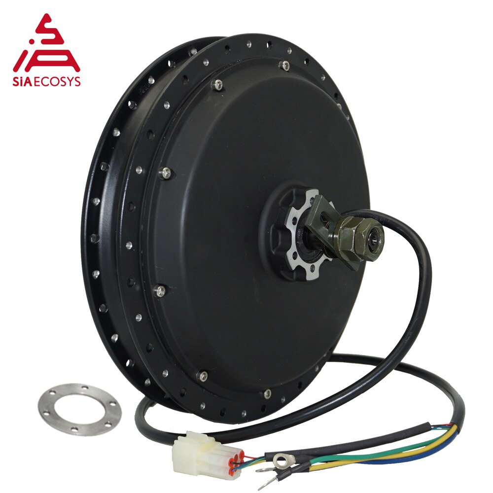 SiAECOSYS QSMOTOR 1200W 48V 50kph Hub Motor with QSKLS4812S controller and kits for Electric Bike