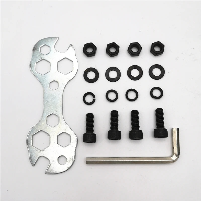 MY1020 kit 500W800W1000W24V36V48V motor, foot throttle and controller set with installation tool