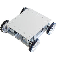40KG Load Shock Absorption Mecanum Wheel Robot Car Chassis Kit with 4pcs Planetary Gear Motor for Arduino STM32 Raspberry Pi