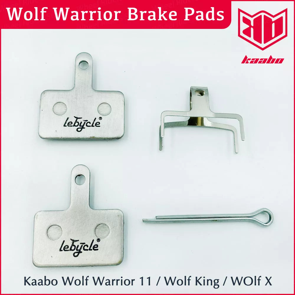 Kaabo Wolf Warrior Scooter Hydraulic Brake Pads 11inch 10inch Wolf King Wolf X Electric Skateboard Semi-metal Ceramics Parts
