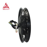 QS Motor 273 Hub Motor 12000W 40H V3 with 19inch moped wheel rim 100KPH