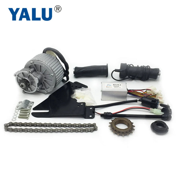 24V 36V 250W  DIY Escooter Motor Kit Electric Bike Conversion Kit MY1018 Electric Bicycle Motor Kit with brake throttle