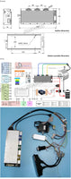 Electric Car Conversion Kit QS Motor 8000W 273 Dual 2wd 96V 115kph BLDC Hub Motor Wheel Conversion Kits for Electric Car