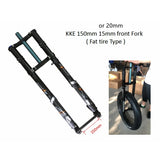 KKE Disc Brake Air Suspension Electric Bicycle Downhill Front Forks with KKE 220mm Rear Shock Suspension