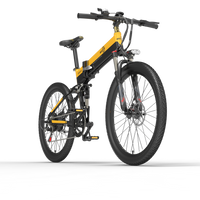 BEZIOR X500 PRO Off-Road Electric Mountain Bike - 500W Motor, 48V 10.4Ah Battery, 26*1.95 Tires 7-Speed Gears  Fukujo Wheels