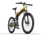 BEZIOR X500 PRO Off-Road Electric Mountain Bike - 500W Motor, 48V 10.4Ah Battery, 26*1.95 Tires 7-Speed Gears  Fukujo Wheels