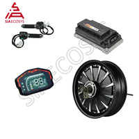 SiAECOSYS QSMOTOR 12inch 3000W 48V 74kph Hub Motor with EM100SP controller and kits for electric scooter