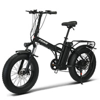 FRIKE Portable Trailblazer 20-Inch Foldable Mountain Ebike - Unleash Your Adventure with this Compact Off-Road Electric Bicycle