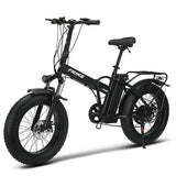 FRIKE Portable Trailblazer 20-Inch Foldable Mountain Ebike - Unleash Your Adventure with this Compact Off-Road Electric Bicycle