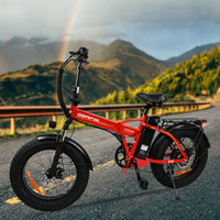 Baolujie Folding Ebike DZ-2001 20''*4 750W Popular Style Aluminum Alloy LCD Display Powerful Battery SHIMANO 7 Speed