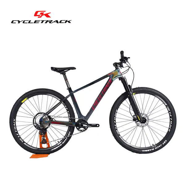 CYCLETRACK CK-PRO Carbon Fiber Frame Mountain Bike SHIMANO 12 Speed 29 inch Suspension Fork Carbon Frame MTB Bicycle Bicicleta