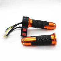 Electric Bicycle Twist Throttle Ebike Tricycle Speed Scooter Throttles 12V/24V/36V/48V/60V/72V E Bike Parts