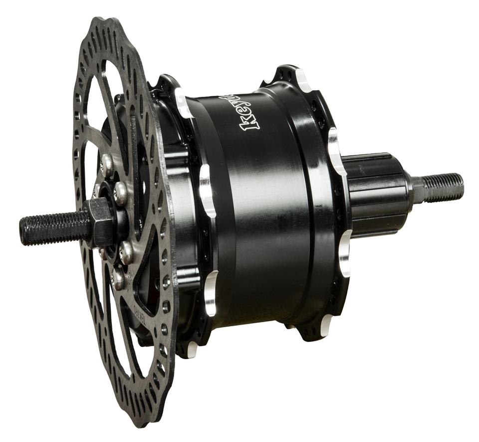 Keyde P110 Rear Motor with torque wireless control 36V 250W 32H 8-11S for ebike, highly integrated rear motor designed for electric bicycle conversion kits