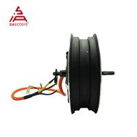 QSMOTOR 273 13*3.5inch 8000W V4 Hub Motor 96V 140KPH conversion kit with ND96850 Controller for Electric Motorcycle E-Scooter