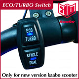 Upgraded Switch With Indicator Light ECO TURBO SINGLE DUAL Button For Mantis Wolf Warrior Electric Scooter Parts Accessories