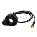 24-72v Electric bicycle WuXing Thumb throttle 3 pin waterproof connector and normal connector