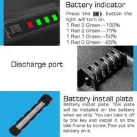 21700 Samsung EBike Battery Pack: Downtube Polly LG E Bike Battery Pack for Scooter 500W 750W 1000W 1500W 2000W - Available in 72V, 60V, 52V, 48V, and 36V options.