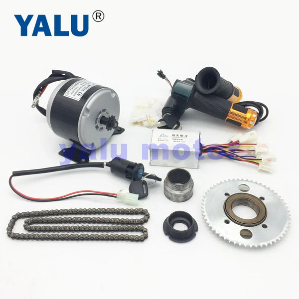 24V 250W Electric Scooter Motor Electric Bike Belt Drive MY1016 High Speed Belt MOTOR 250W electric scooter conversion kit