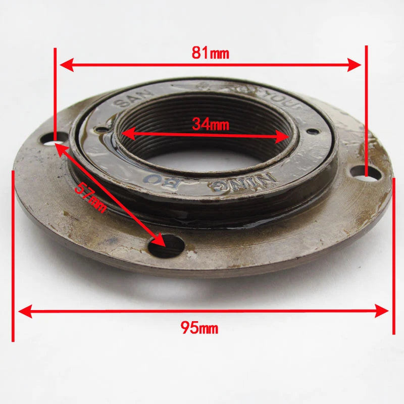 428#420# sprocket gearless flywheel and connector bushing, suitable for electric tricycle and motorcycle chain 13 16 20 25 31MM