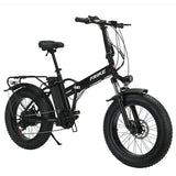 FRIKE Portable Trailblazer 20-Inch Foldable Mountain Ebike - Unleash Your Adventure with this Compact Off-Road Electric Bicycle