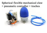 2KG Big Load Flexible Soft Robot Arm Claw Bionic Mechanical Finger Fruit Sorting Gripper Grab Adaptive Pneumatic Electric Hand