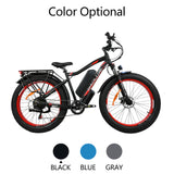 Baolujie Hot Sale Electric Mountain Bike: 26 Inch Fat Tire Ebike with 48V750W Power and LCD Display