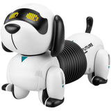 Smart Dachshund Robot Dog Toy Interactive Rechargeable Robot Puppy Toys Programming Function Christmas Gift Remote Follow Sing