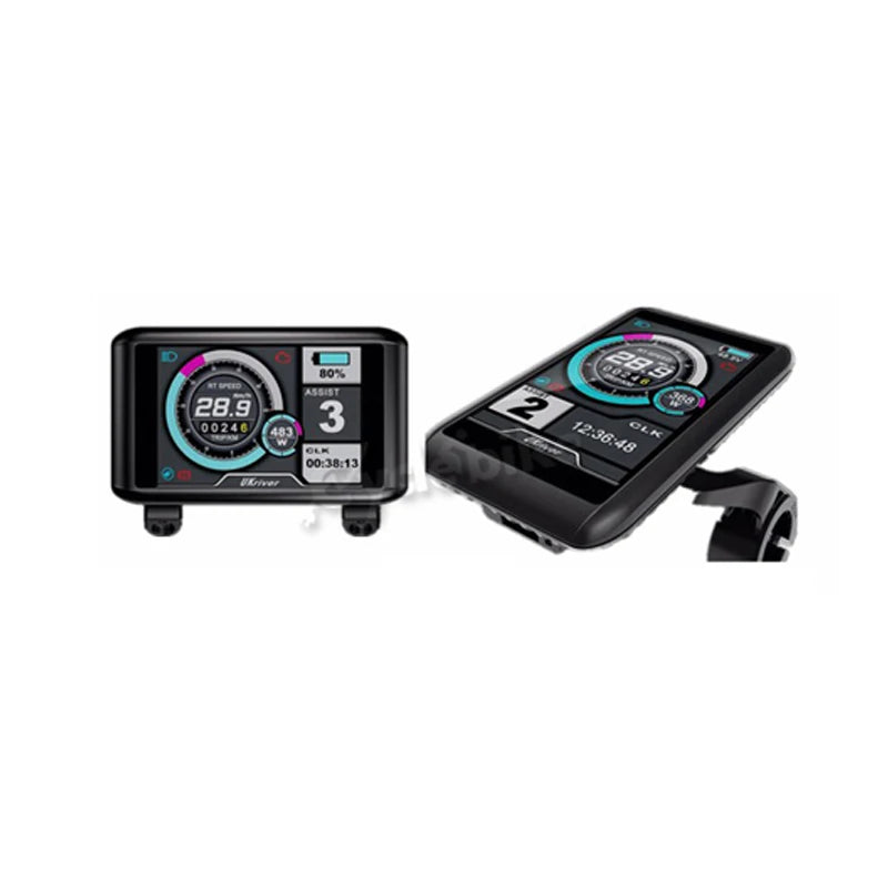 Main TFT 135mm drop out display system  48v-72v 80A 5000w electric bike conversion kit