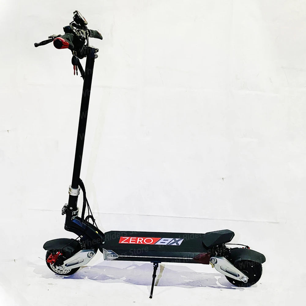 Original Zero 8 X Scooter 52V 18AH Electric Scooter 8inch 800W*2 Top Speed 55km/h Battery  40-60km ZERO 8X
