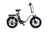 AVAKA BZ20 PLUS Folding Electric City Bike 20 Inch Wheel 500W Rear Hub Motor Ebike with 48V 15Ah Lithium Battery Step Through Electric Bicycle