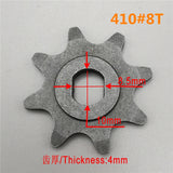 Electric Scooter 8T 9T 11T 13T 25H 410 420 Sprocket For 25H Chain Motor Pinion Gear MY1020 BM1109 MY1016Z MY1018 DC Motor